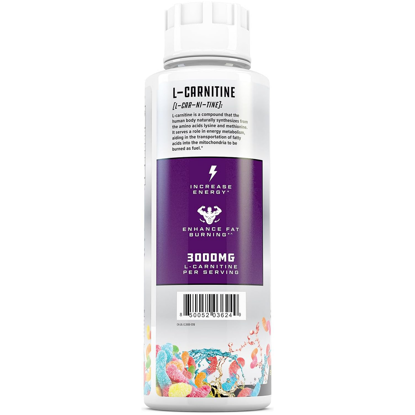 Cutler Nutrition Liquid L-Carnitine - Pre-Workout Formula for Energy and Muscle Support