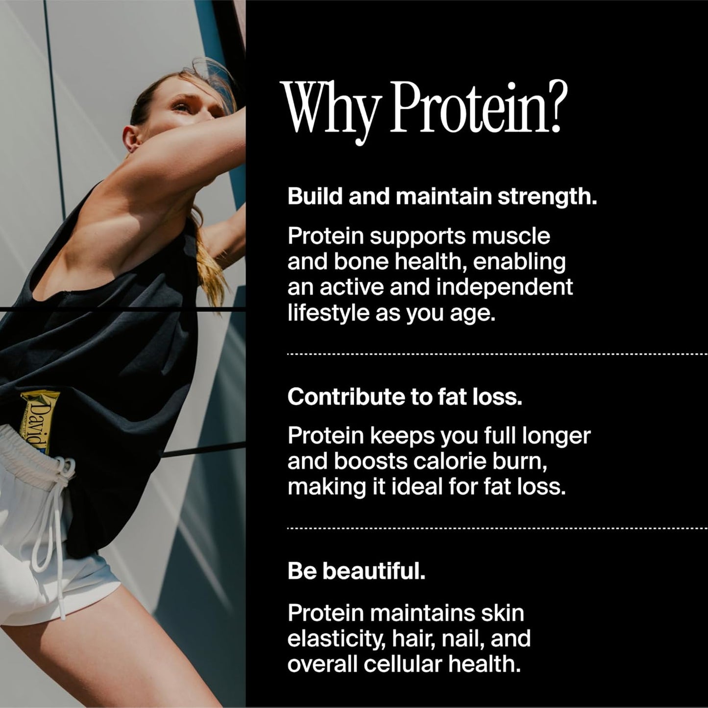 12 PACK, David, Protein Bar| 0g of Sugar - High Protein, Low Carb
